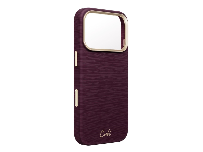 Uniq Coehl Mirelle do iPhone 18 Pro Max Magnetic bordowy