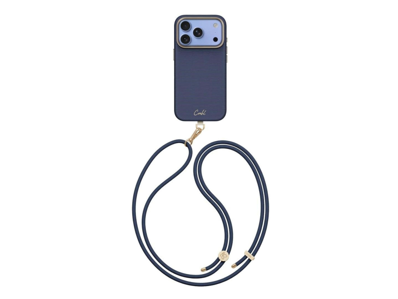 Uniq Coehl Mirelle do iPhone 18 Pro Magnetic niebieski