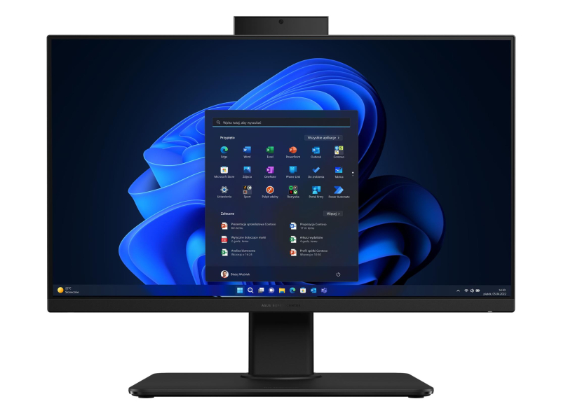 ASUS ExpertCenter AIO P440VA 24 Core 7-240H/16GB/512/W11P Czarny