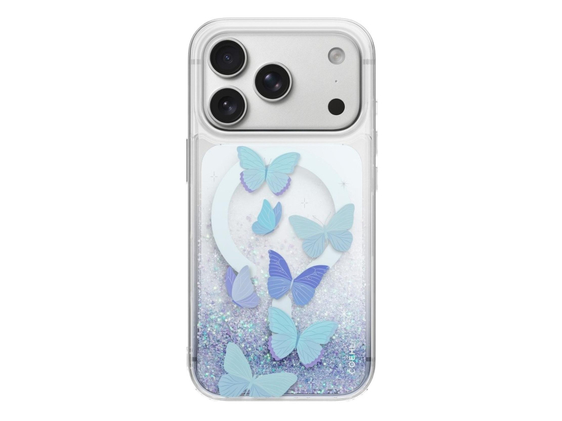 Uniq Coehl Aria do iPhone 18 Pro Magnetic niebieski