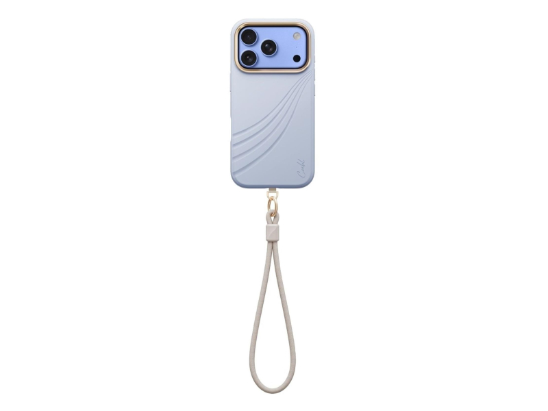 Uniq Coehl Serina do iPhone 18 Pro Magnetic niebieski