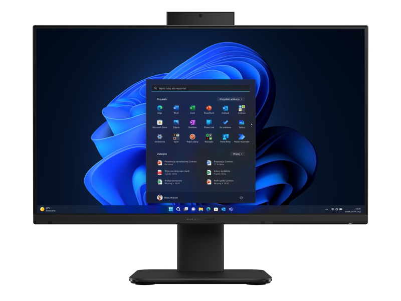 ASUS ExpertCenter AIO P440VA 24 Core 7-240H/16GB/512/W11P Czarny