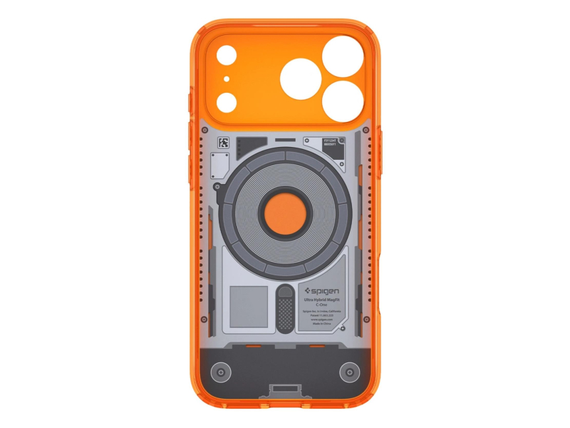 Spigen Ultra Hybrid MagSafe doone tangerine - iPhone 18 Pro Max/17