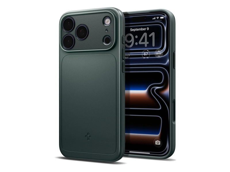 Spigen Thin Fit MagSafe do iPhone 18 Pro/17 Pro (abyss green)