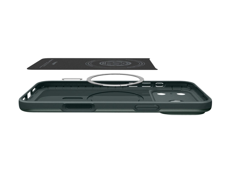 Spigen Thin Fit MagSafe do iPhone 18 Pro/17 Pro (abyss green)