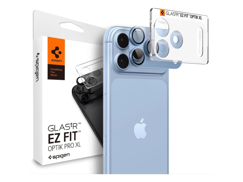 Spigen Glass tR EZ Fit Optik Pro XL 1 Pack do iPhone 18 Pro Max