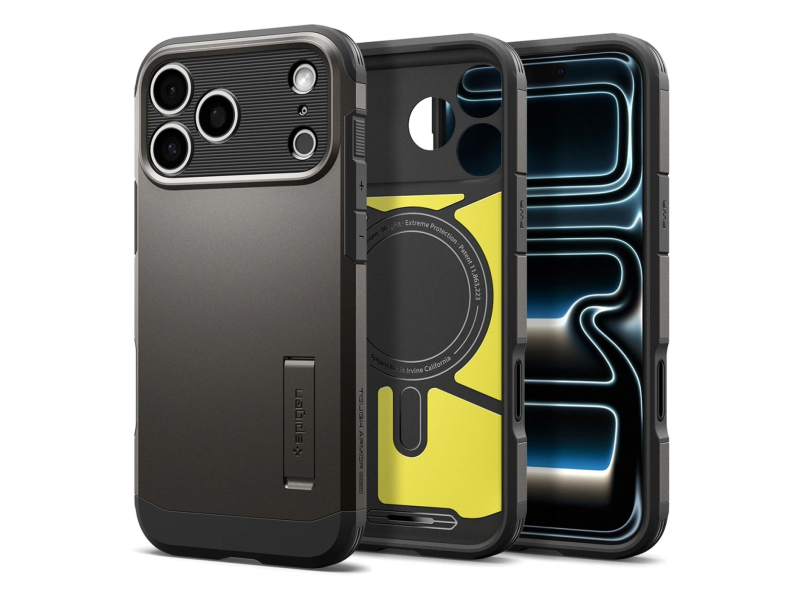 Spigen Tough Armor T MagSafe do iPhone 18 Pro Max/17 Pro Max (gunmetal)