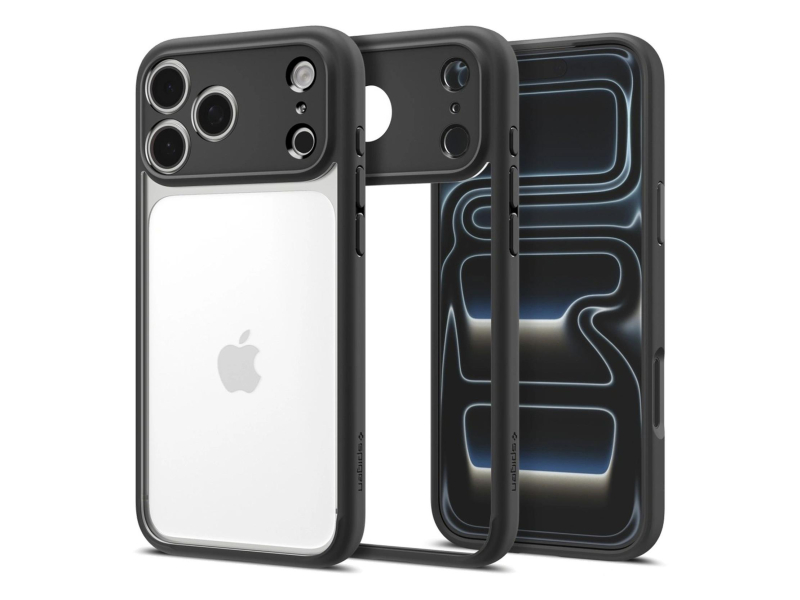 Spigen Ultra Hybrid do iPhone 18 Pro/17 Pro (matte black)