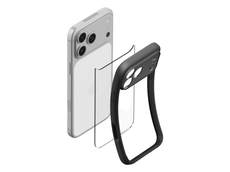 Spigen Ultra Hybrid do iPhone 18 Pro/17 Pro (matte black)