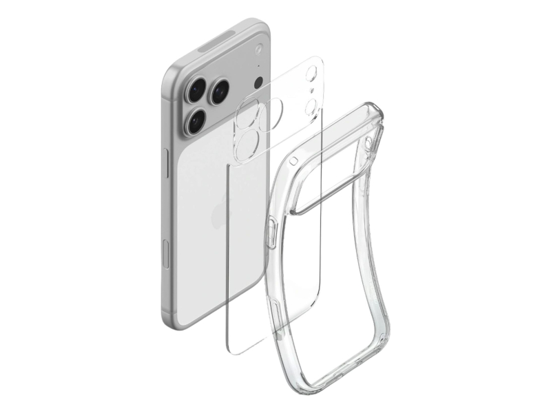 Spigen Ultra Hybrid do iPhone 18 Pro/17 Pro (crystal clear)