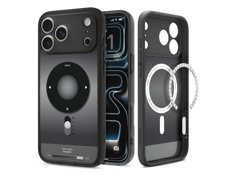 Spigen Ultra Hybrid MagSafe do iPhone 18 Pro/17 Pro (classic black)