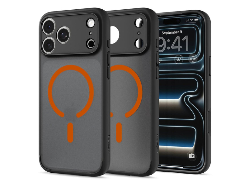 Spigen Ultra Hybrid MagSafe do iPhone 18 Pro/17 Pro (frost black)