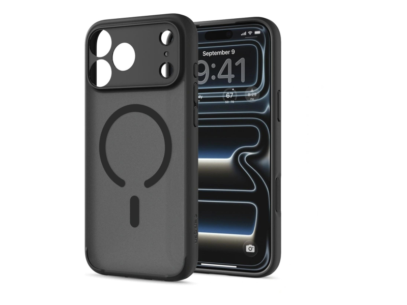 Spigen Ultra Hybrid MagSafe do iPhone 18 Pro/17 Pro (frost black)