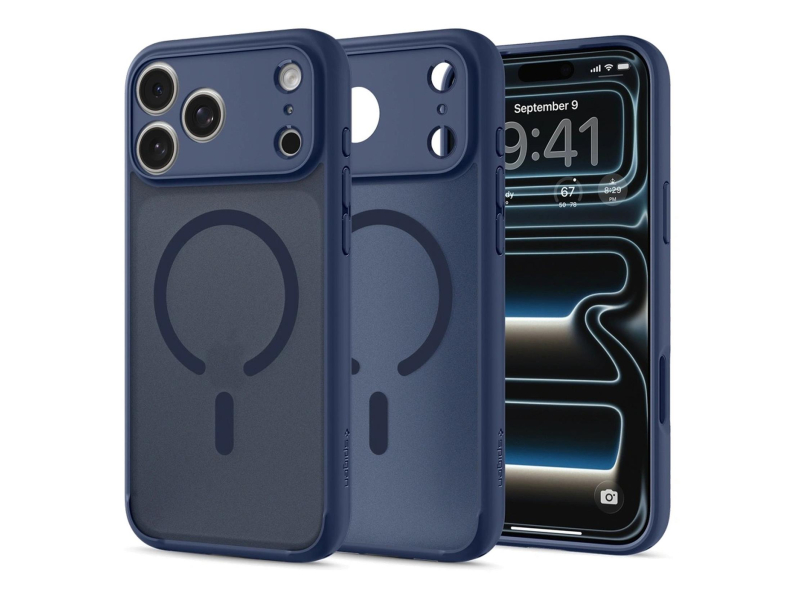 Spigen Ultra Hybrid MagSafe do iPhone 18 Pro/17 Pro (frost deep blu)