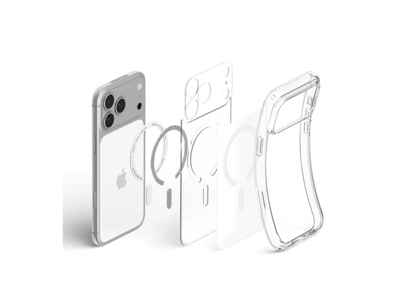 Spigen Ultra Hybrid MagSafe do iPhone 18 Pro/17 Pro (frost white)