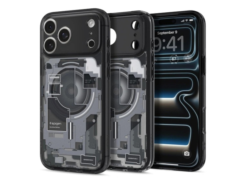 Spigen Ultra Hybrid MagSafe do iPhone 18 Pro/17 Pro (zero one black)