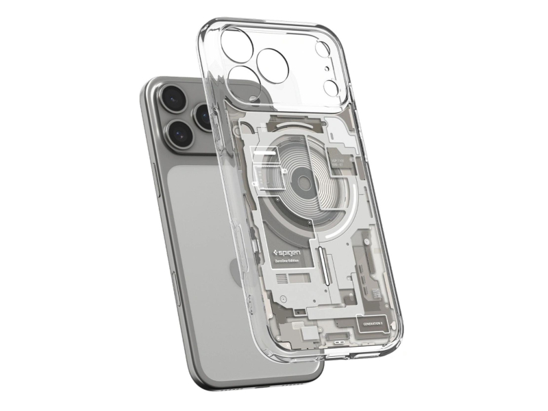 Spigen Ultra Hybrid MagSafe do iPhone 18 Pro/17 Pro (zero one white)