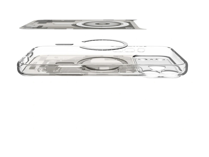 Spigen Ultra Hybrid MagSafe do iPhone 18 Pro/17 Pro (zero one white)