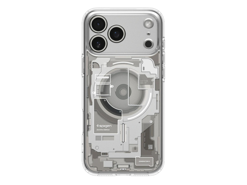 Spigen Ultra Hybrid MagSafe do iPhone 18 Pro/17 Pro (zero one white)