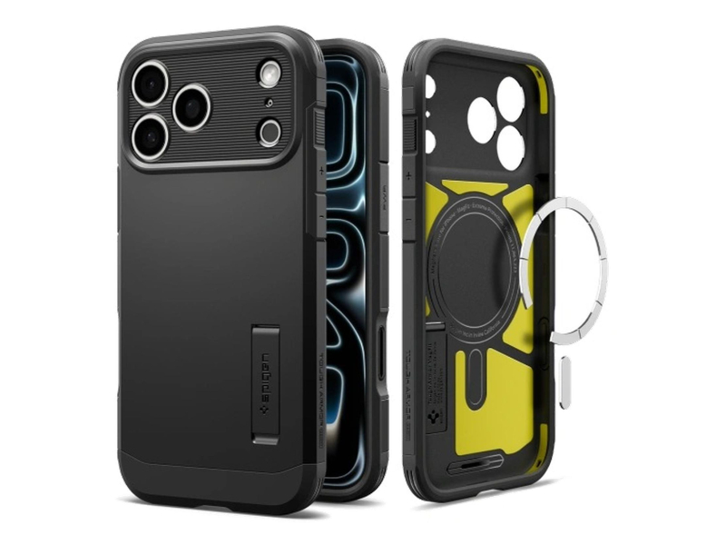 Spigen Tough Armor T MagSafe do iPhone 18 Pro/17 Pro (black)