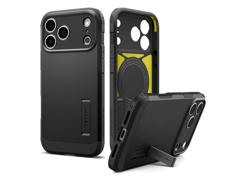 Spigen Tough Armor T MagSafe do iPhone 18 Pro/17 Pro (black)