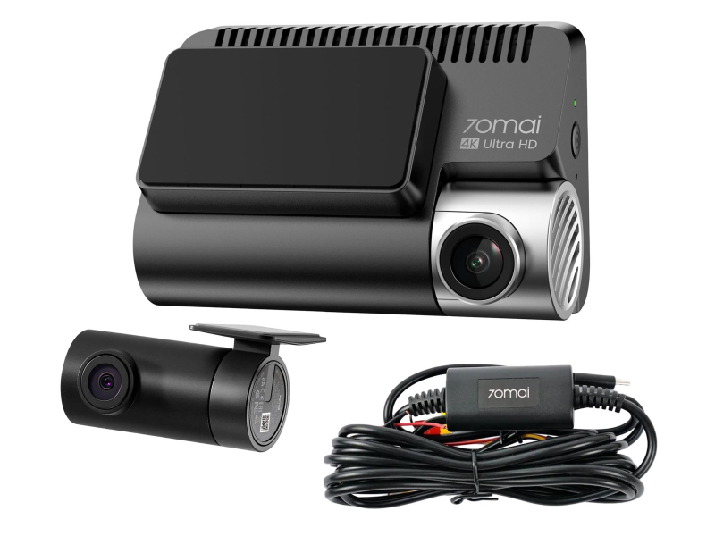70mai Dash Cam A800SE 4G Ready HDR + kamera tylna RC22 + zasilanie