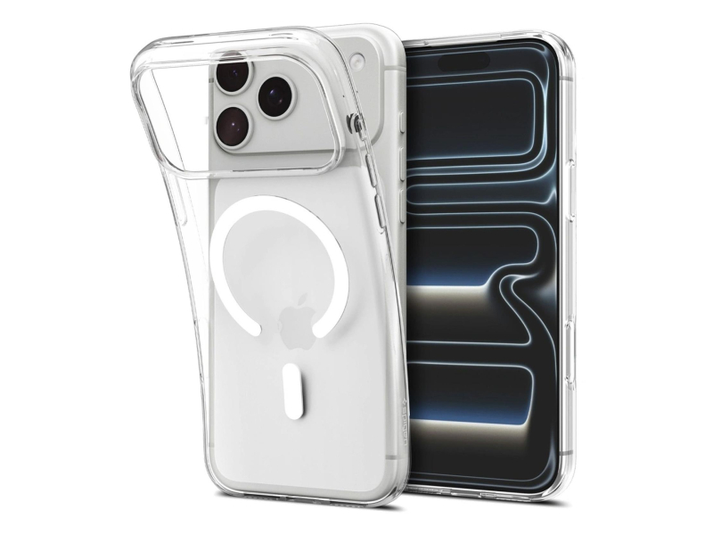 Spigen Liquid Crystal MagSafe do iPhone 18 Pro/17 Pro (clear white)