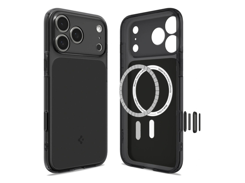 Spigen Ultra Hybrid T MagSafe do iPhone 18 Pro/17 Pro (matte black)