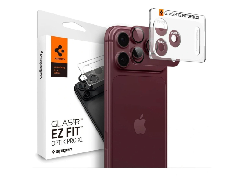 Spigen Glass tR EZ Fit Optik Pro XL 1 Pack do iPhone 18 Pro Max