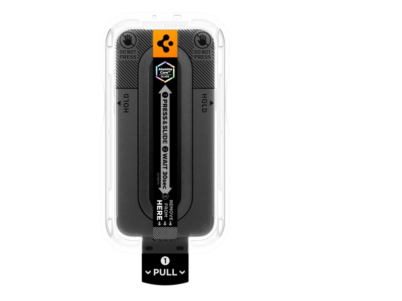 Spigen Glass tR EZ Fit Pro HD (Privacy) 2 Pack do iPhone 18 Pro Max