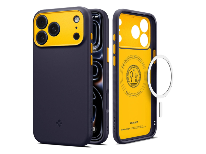 Spigen Nano Pop MagSafe do iPhone 18 Pro Max/17 Pro Max (blueberry)