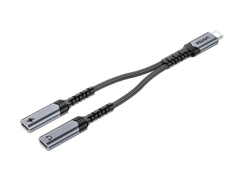 Unitek Adapter USB-C z ładowaniem PD 60W