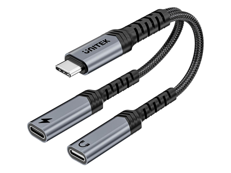 Unitek Adapter USB-C z ładowaniem PD 60W
