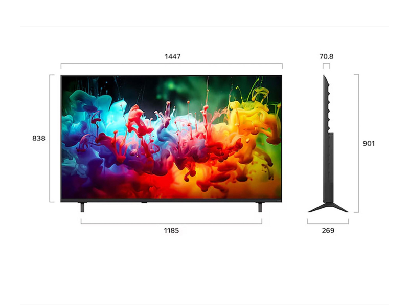 LG 65QNED72B3B.AEU 65 QNED MINI LED AI 4K Smart TV 2026