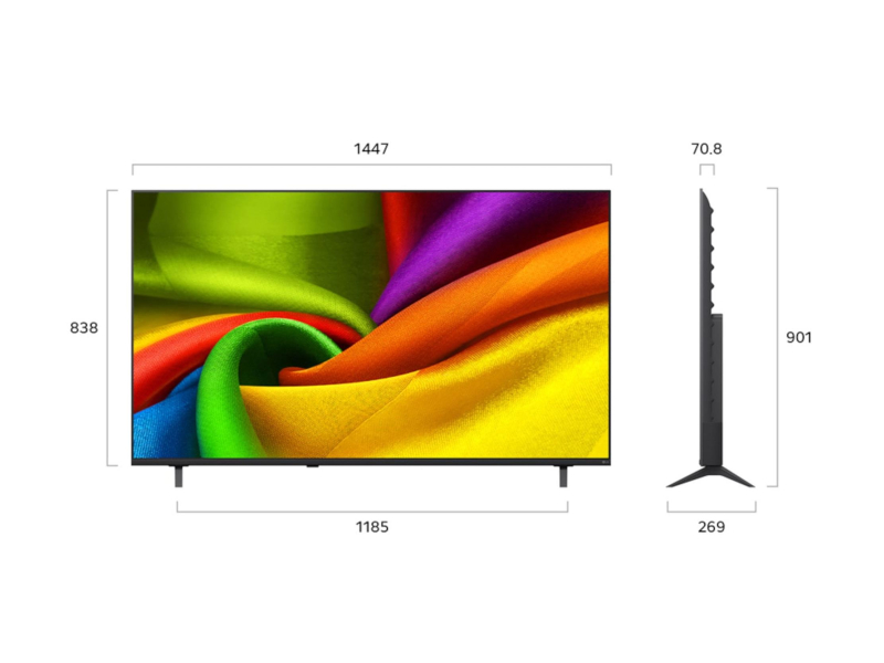 LG 65NU850B3LA.AEU 65 NanoCell AI 4K WebOS