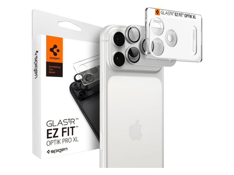 Spigen Glass tR EZ Fit Optik Pro XL 1 Pack do iPhone 18 Pro Max