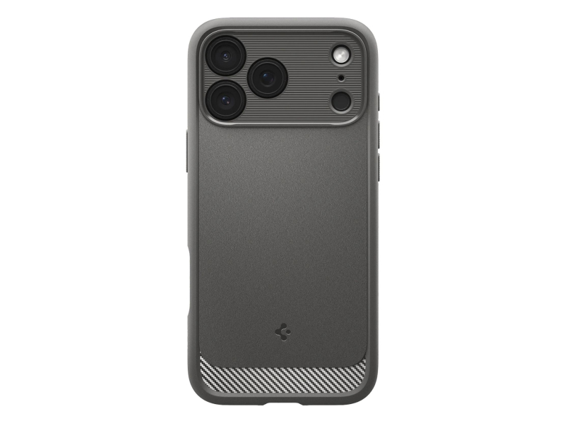 Spigen Rugged Armor MagSafe do iPhone 18 Pro/17 Pro (gray)