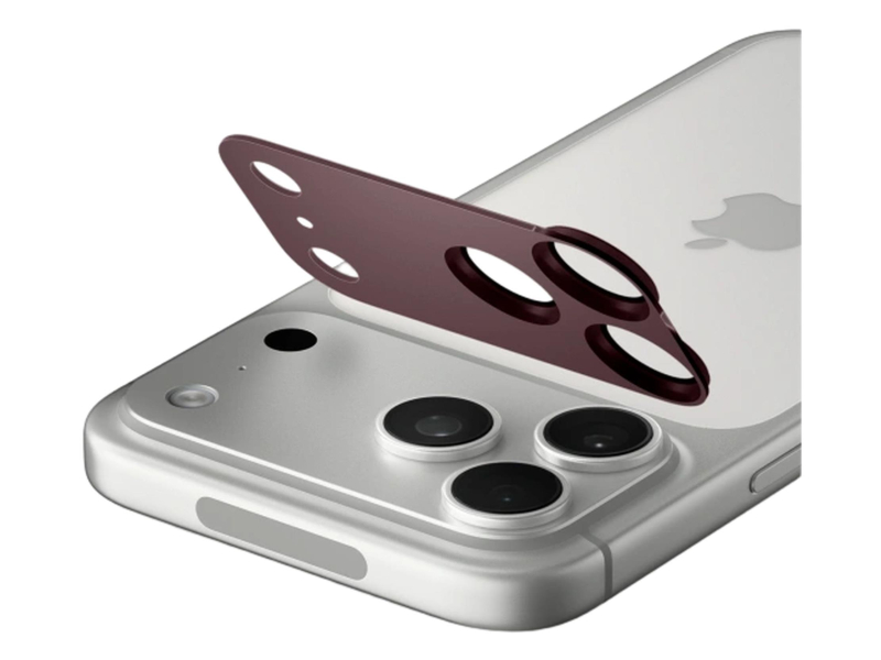 Spigen Glass tR EZ Fit Optik Pro XL 1 Pack do iPhone 18 Pro (burgundowy)