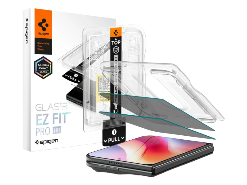Spigen Glas.Tr Ez Fit Pro HD 2-pack do Iphone Duo Privacy