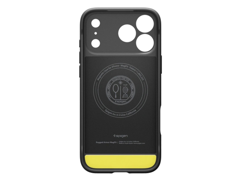 Spigen Rugged Armor MagSafe do iPhone 18 Pro/17 Pro (matte black)