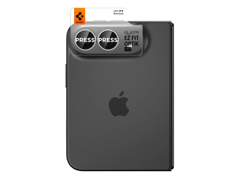 Spigen Optik Pro Glas.Tr Ez Fit do iPhone Duo Star White
