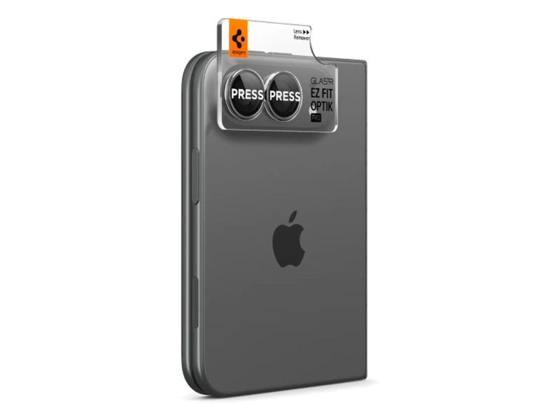 Spigen Optik Pro Glas.Tr Ez Fit do iPhone Duo Star White