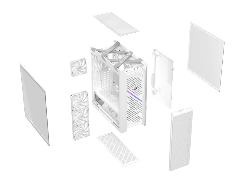 ASUS ROG STRIX HELIOS II GX601S White