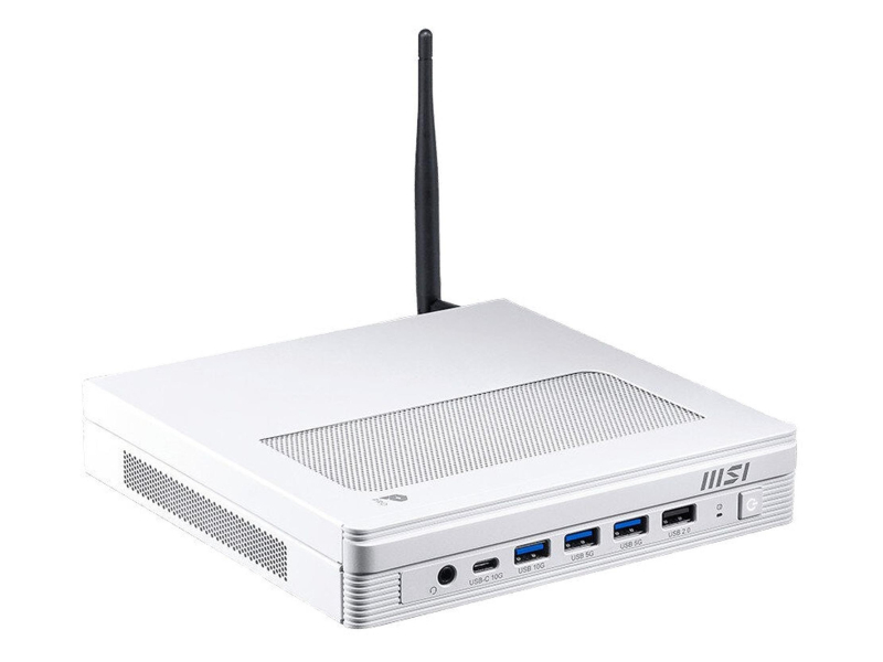 MSI PRO DP10 Pentium G7400 Barebone Biały