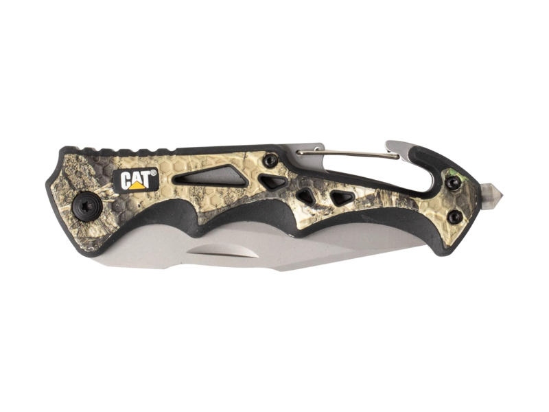 Cat Nóż 19,0cm Folding Knife Real Tree Camouflage