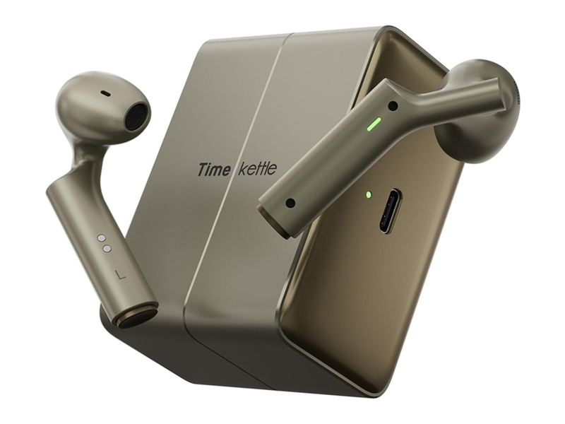 TimeKettle Słuchawki tłumaczące W4 Plus złote
