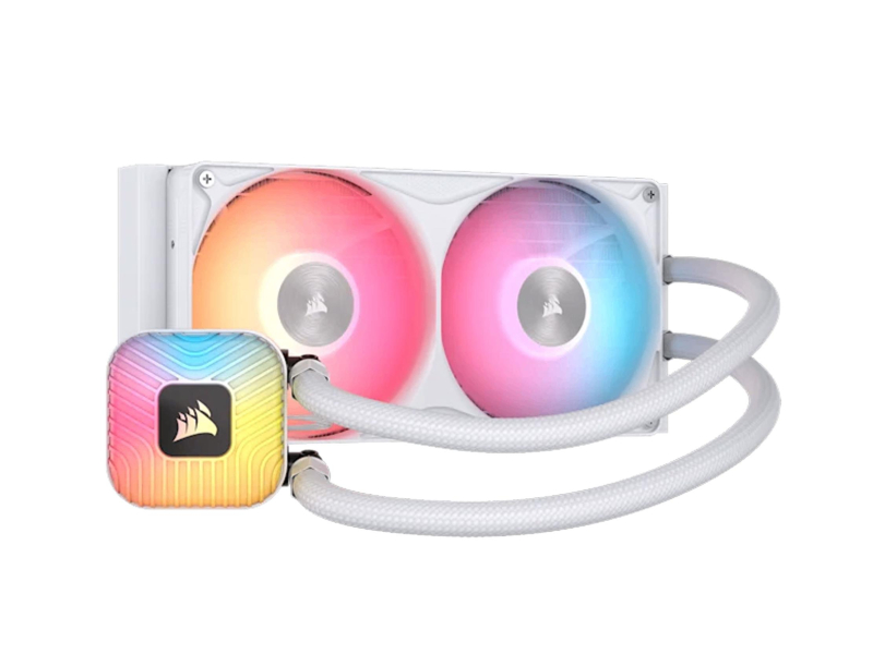 Corsair NAUTILUS 240 RS ARGB 2x120mm White