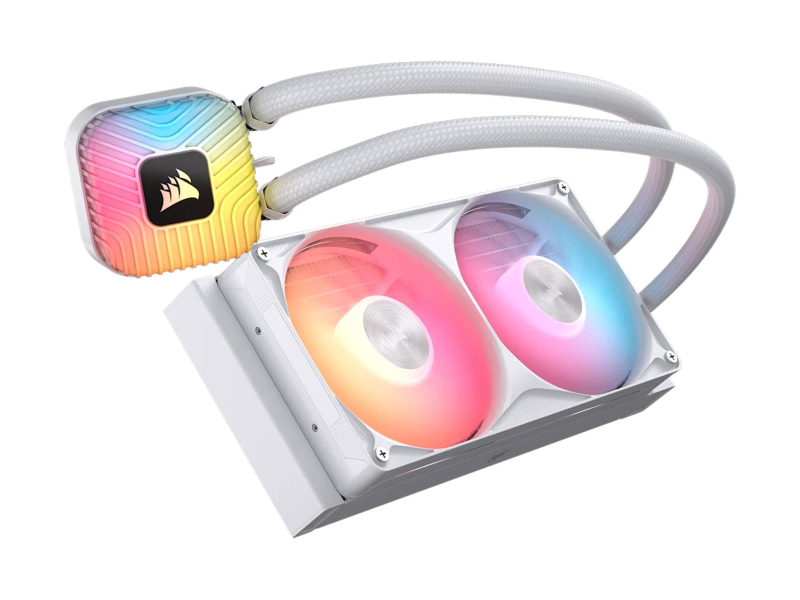 Corsair NAUTILUS 240 RS ARGB 2x120mm White