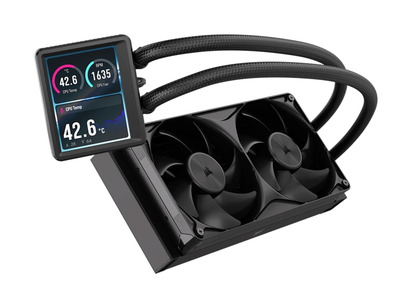 Corsair NAUTILUS II 240 RS LCD 2x120mm