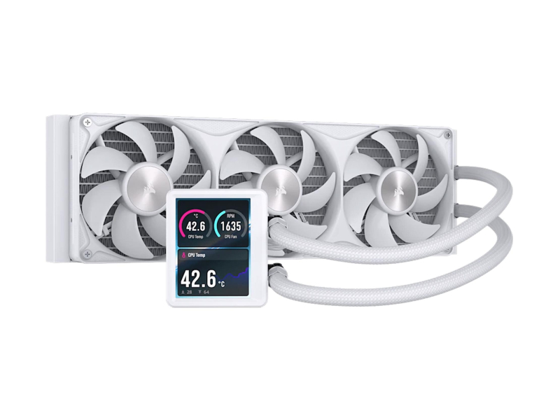 Corsair NAUTILUS II 360 RS LCD 3x120mm White